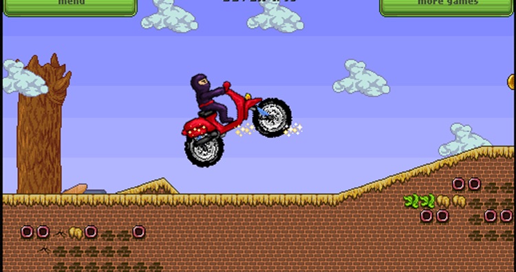 Ninja Race - Motorcross game