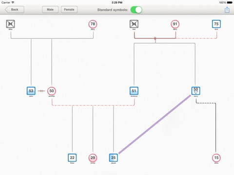 Genograms screenshot 3