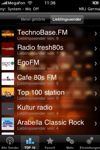 iDeRadio screenshot 4