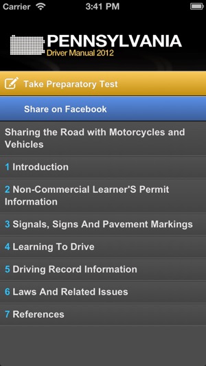 Pennsylvania Driver Manual Free(圖1)-速報App