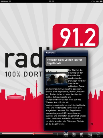 Radio 91.2 - iPad Version screenshot 2