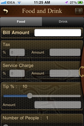 Tip Calculator: Food, Drink, Taxi screenshot 4