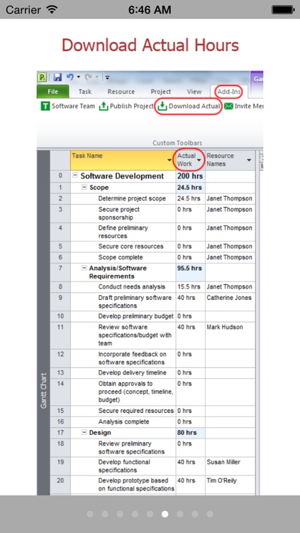 Timesheet for Microsoft Project screenshot-4