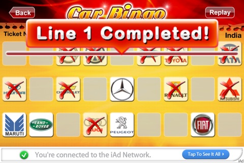Car Bingo screenshot 3