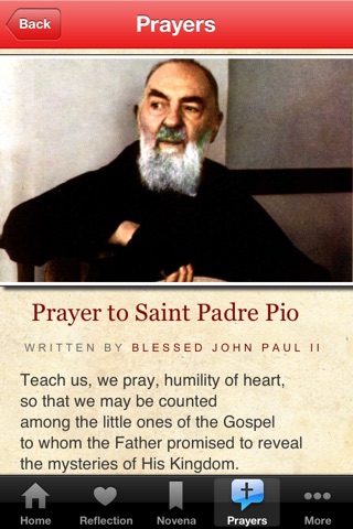 eVotions - St. Padre Pio screenshot 4