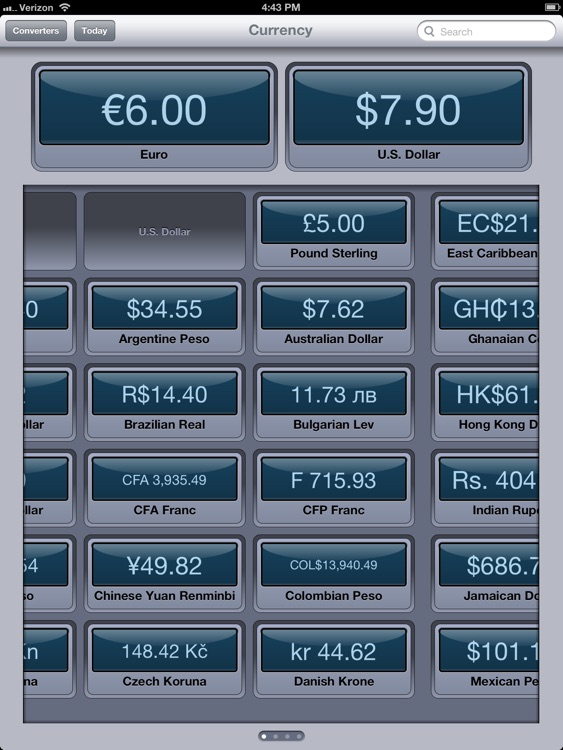 Converter for iPad (units and currencies) screenshot-4