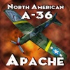 North American A-36 Apache. Combat Flight Simulator