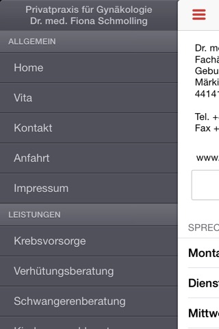 Privatpraxis Schmolling screenshot 3