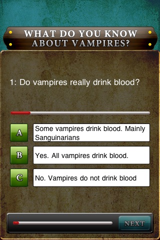 Vampires! What do you know about them? screenshot 2