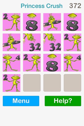 A Magic Frog - A Princess Crush 2048 screenshot 2