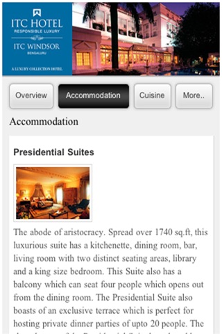 ITC Hotels screenshot 4