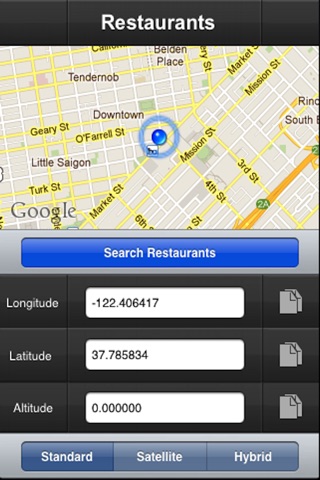 Restaurants App screenshot 2