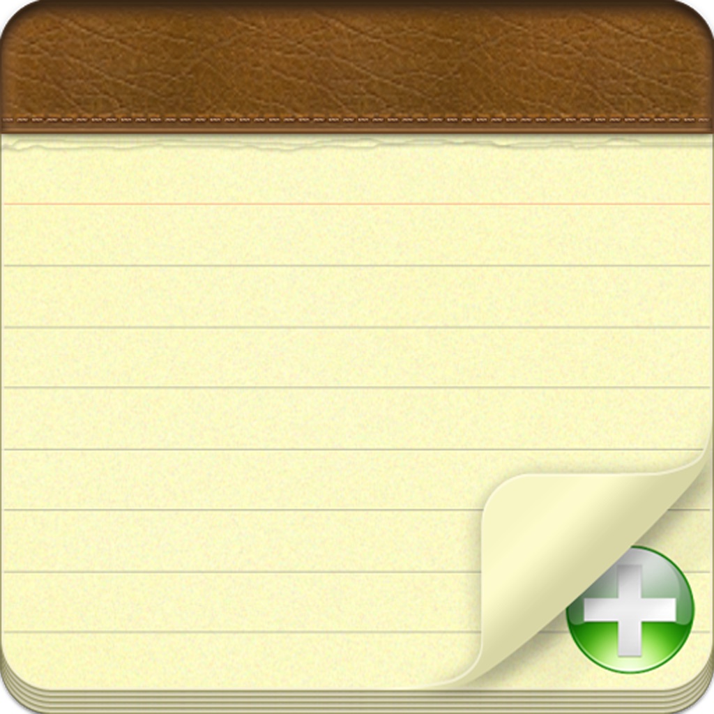 Notepad+ Take Notes & Sync to iCloud, GoogleDocs, Evernote or Email iOS App