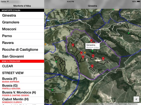 Monforte d'Alba Wine Map screenshot 2
