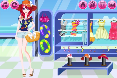 Beach Fashion Lite - Dress up and Makeup Game screenshot 3