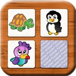 Animal Match Memory Game for Children and Toddlers and the whole Family