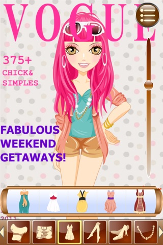 Cover Girl - Dress up and makeup game screenshot 4