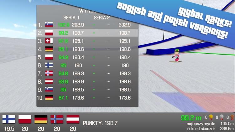 Sochi Ski Jumping 3D - Winter Sports Free Version screenshot-3