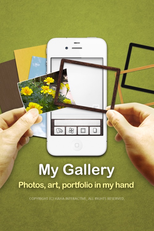 My Gallery Lite * Photos, art, portfolio in my hand