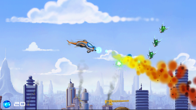 ‎JAM: Jets Aliens Missiles Screenshot