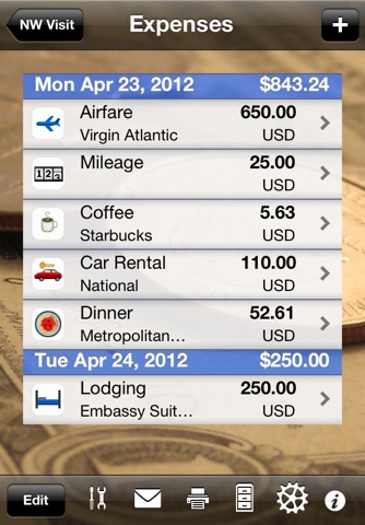 Trip Boss travel manager screenshot 3