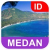 Medan, Indonesia Offline Map - PLACE STARS