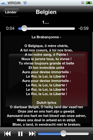 World National Anthems (With Lyrics) screenshot 4