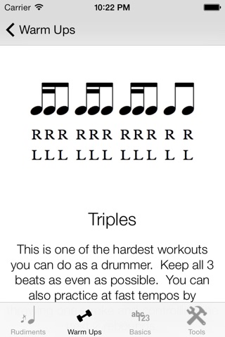 Drummer's Pocket Guide screenshot 3