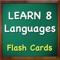 Multilingual Flash Cards Collection has 8 different languages in one single app - Quick and Easy
