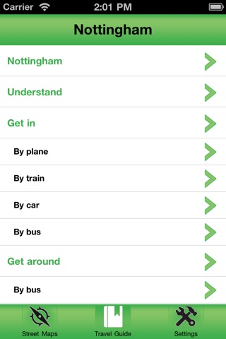 Nottingham Offline Street Map screenshot 2