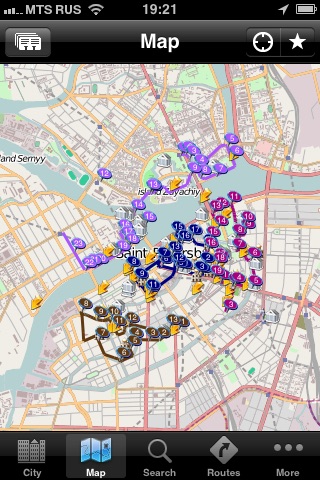 FREE InfoMobix Mobile Guide St. Petersburg screenshot 2