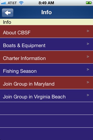 Chesapeake Bay Sport Fishing screenshot 3