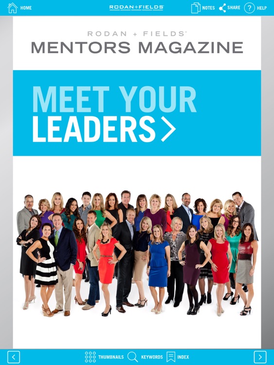 Rodan + Fields Mentors Magazine