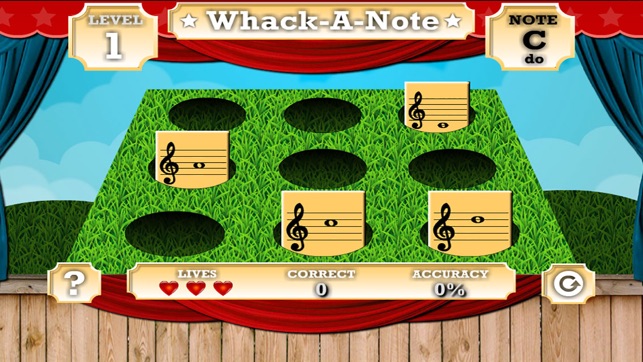 Whack A Note (Music Reading Game)