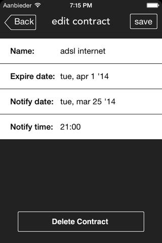 contractnotify screenshot 3