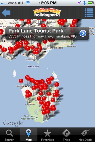 Find A Park Holiday Parks Australasia screenshot 4