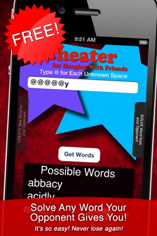 Cheater for Hanging with Friends screenshot 4