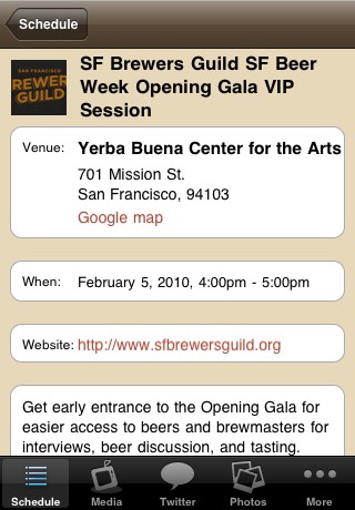 San Francisco Beer Week screenshot 3