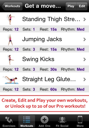 Hip & Thigh Workouts Free(圖3)-速報App
