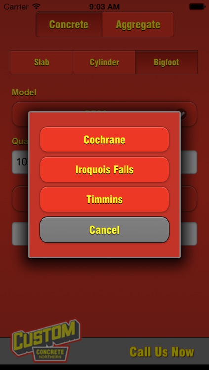 Custom Concrete Calculator screenshot-3