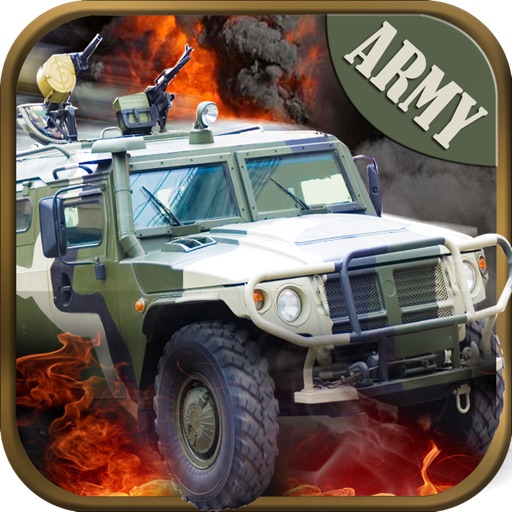 Army Battle Humvee Dessert Offroad Racing Assault : Drive Real Armour Troop Car Race Games Icon