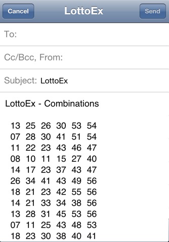 LottoEx screenshot 3