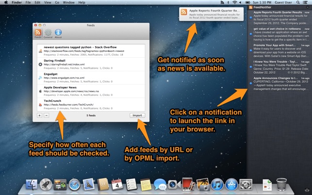 15+ Best RSS Feed Reader News Aggregators for Mac & Windows 8 Feed Notifier App for Mac on App Store