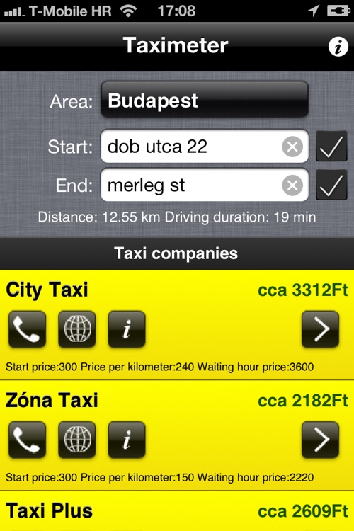 Taximeter Hungary