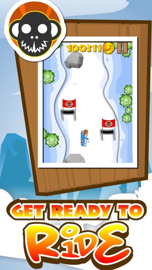 Snowboarding Monkey Mania(圖1)-速報App