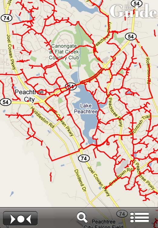 The Guide's Peachtree City Cart Paths