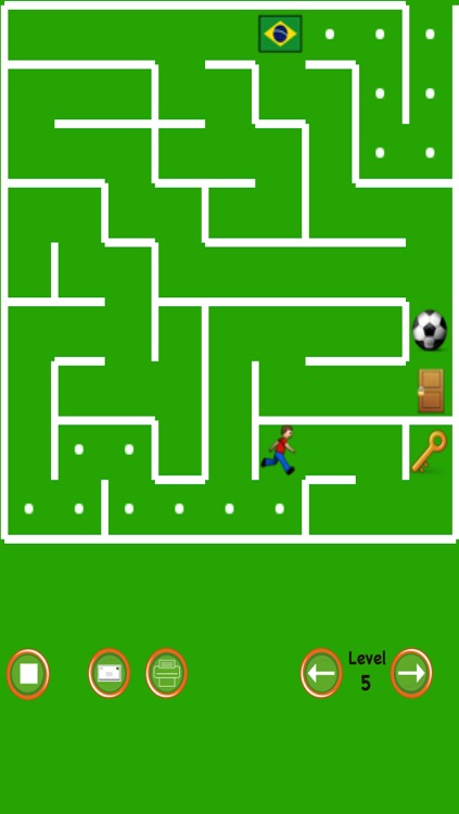 Soccer Maze