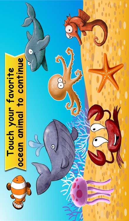 An Ocean Animal Genius Test - Free Puzzle Game