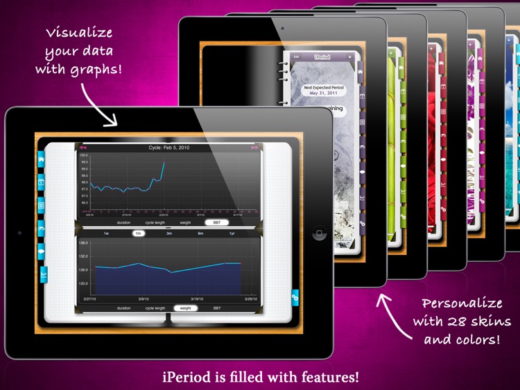 iPeriod Ultimate for iPad - Period Tracker / Menstrual Calendar screenshot-4