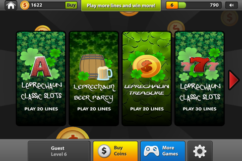 Leprechaun Slots FREE – Spin the Irish Luck Bonus Casino Wheel , Big Win Jackpot Gold Fortune Fever screenshot 3